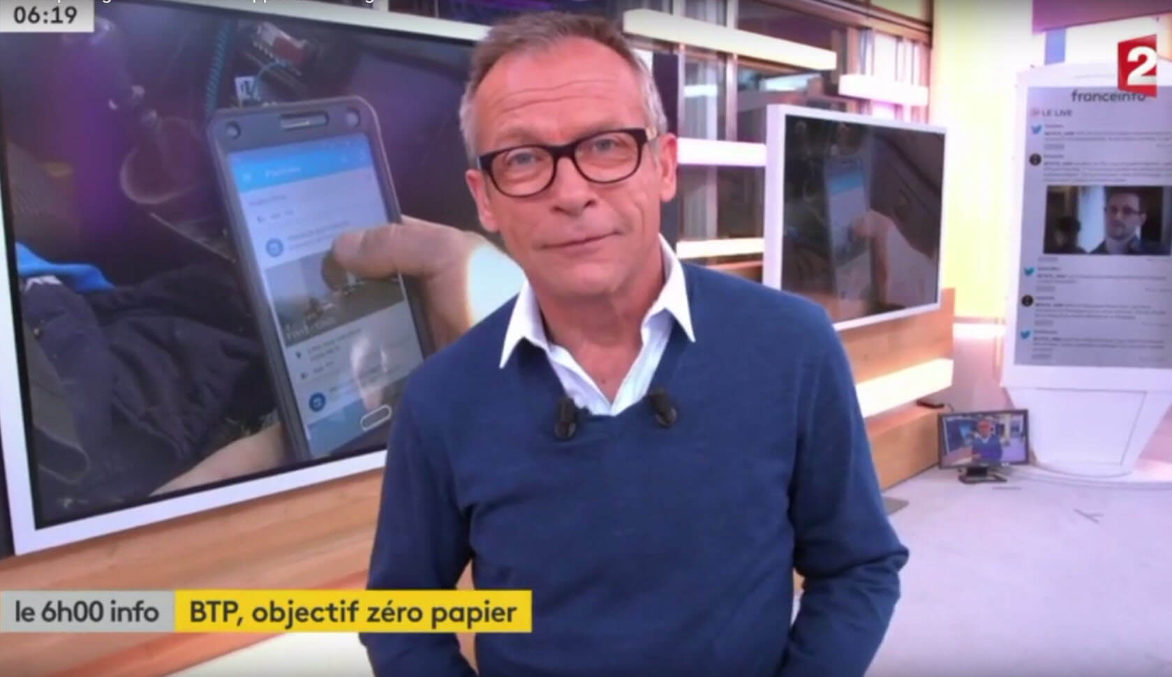 90Tech passage sur France2 télévision