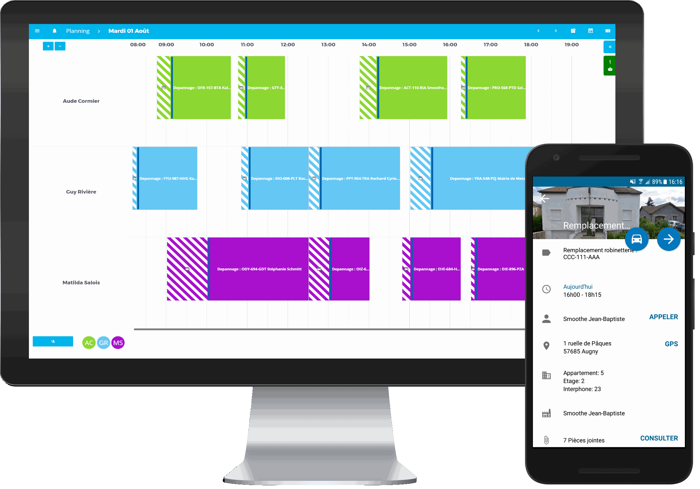 Solution SOLITECH web et mobile